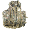 Mochila militar camuflada acolchoada de espuma para caminhadas