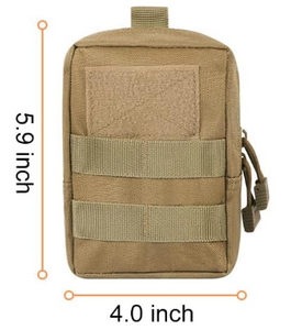 Mini bolsa Molle horizontal para telefone