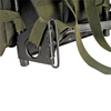 Trouxa militar monótono verde-oliva do Webbing modular para o companheiro de combate